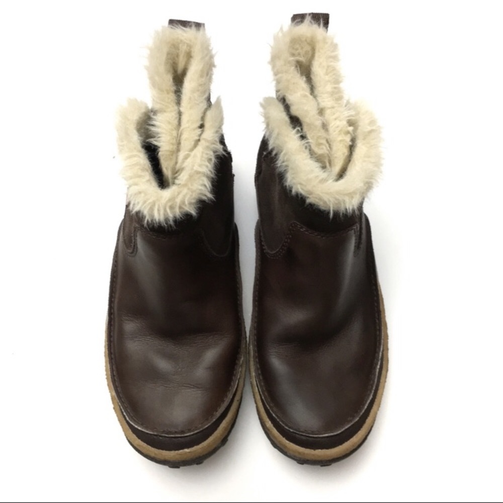 Merrell Tremblant Leather Pull On Snow Boots - Picture 2 of 8